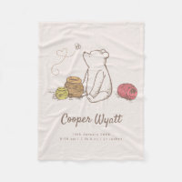 Classic Pooh and Honey Pots Birth Stats