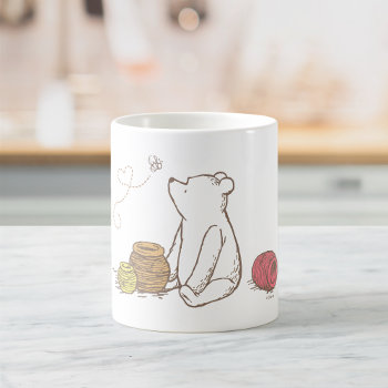 Classic Pooh And Honey Pots Coffee Mug by winniethepooh at Zazzle