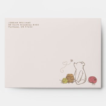 Classic Pooh And Honey Pots Envelope by winniethepooh at Zazzle