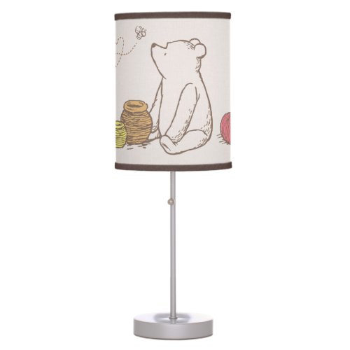 Classic Pooh and Honey Pots Table Lamp