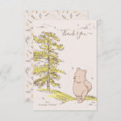 Classic Pooh | Baby Shower Thank You Invitation (Front/Back)