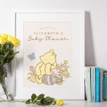 Classic Pooh | Baby Shower Welcome Sign at Zazzle