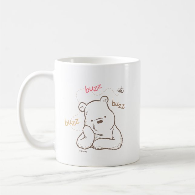Classic Pooh | Buzz Buzz Buzz Coffee Mug (Left)