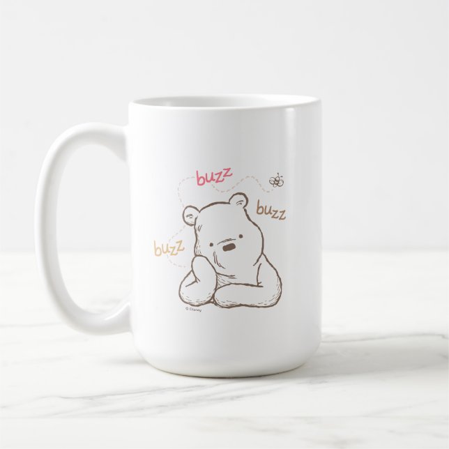 Classic Pooh | Buzz Buzz Buzz Coffee Mug (Left)