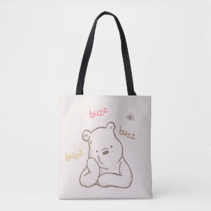 Classic Pooh   Buzz Buzz Buzz Tote Bag