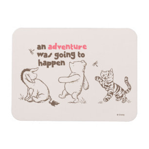 Classic Pooh & Pals   An Adventure was Going to Ha Magnet