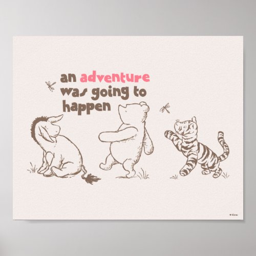 Classic Pooh  Pals  An Adventure was Going to Ha Poster