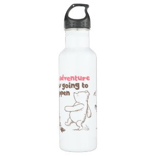 Classic Pooh & Pals An Adventure was Going to Ha Stainless Steel Water Bottle