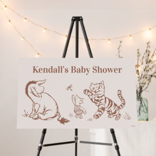 Classic Pooh & Pals Baby Shower Foam Board
