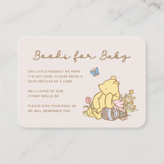 Classic Pooh & Piglet Books for Baby Insert Card