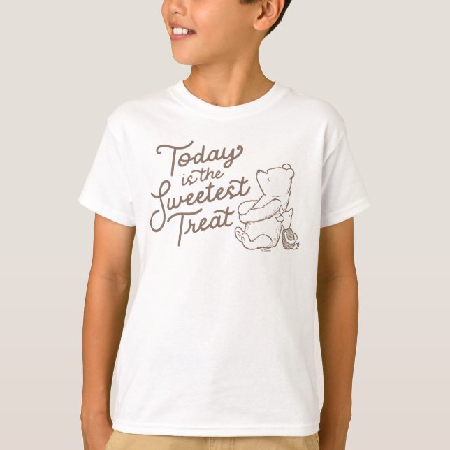Classic Pooh & Piglet | Today is the Sweetest Trea T-Shirt (Front)