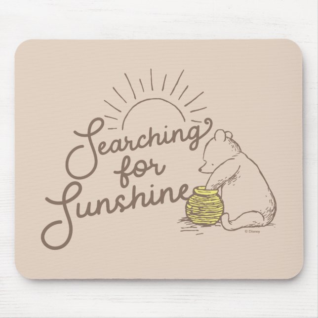 Classic Pooh | Searching for Sunshine Mouse Pad (Front)