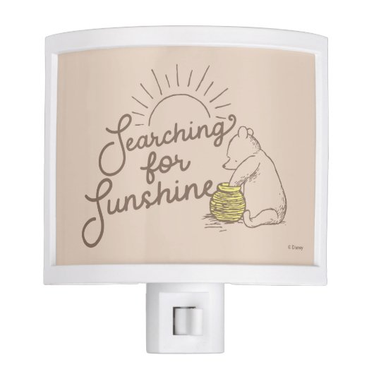 Classic Pooh | Searching for Sunshine Night Light (Front)