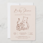 Classic Pooh & Tigger Baby Shower Invitation (Front)