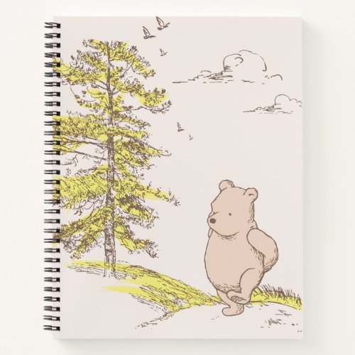 Classic Pooh Walking in the Woods Notebook