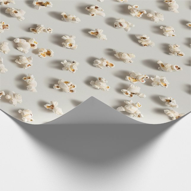 Classic Popcorn Wrapping Paper (Corner)