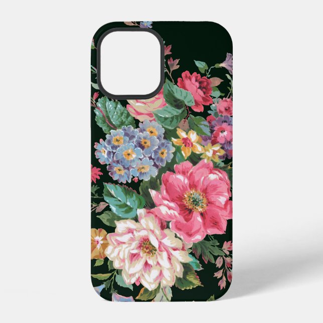 Classic Popular Flower Seamless pattern background Iphone Case (Back)
