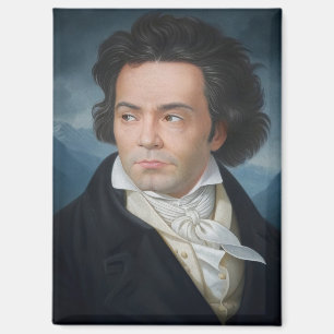 Classic Portrait of Beethoven Magnet
