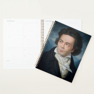 Classic Portrait of Beethoven Planner