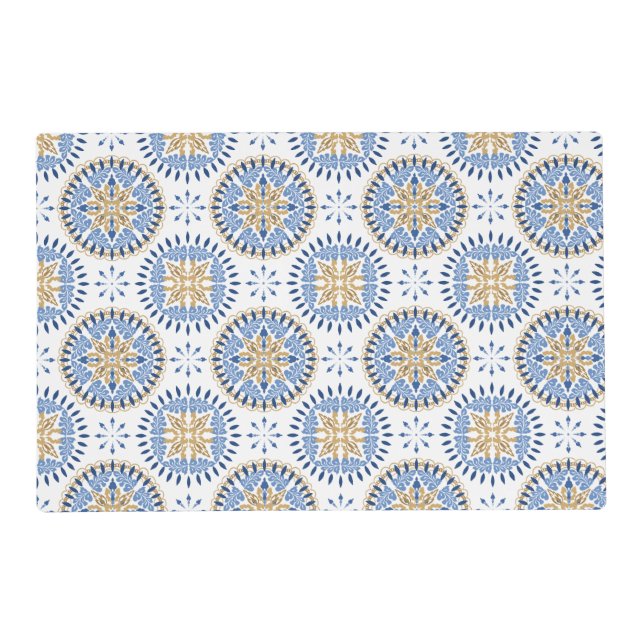 Classic Portuguese Tile Placemat (Front)