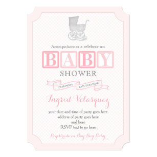 Spanish Baby Shower Invitations Zazzle