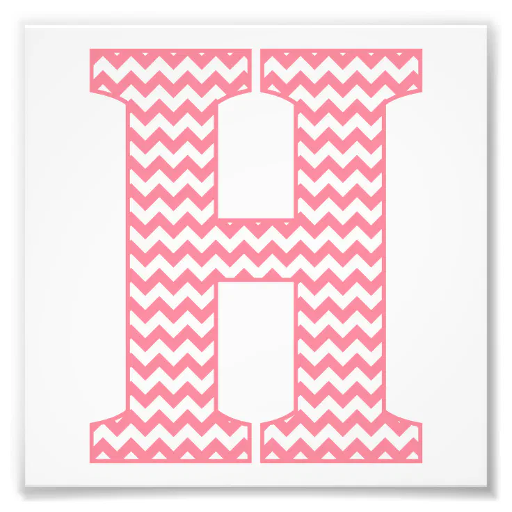 chevron background with initial e