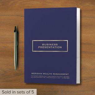 Classic Presentation Folder