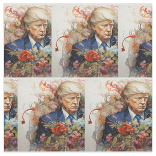 Classic President Donald Trump Fabric