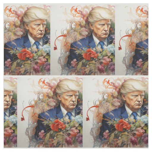 Classic President Donald Trump Fabric
