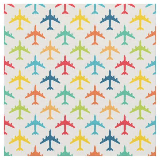 Classic Primary KC-135 Refueling Jet Airplane Fabric