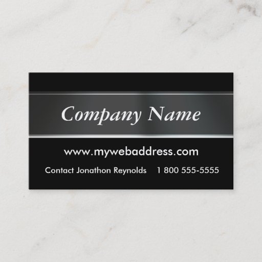 Customizable Classic Professional Business Cards
