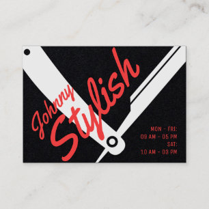 Classic professional cover loyalty included black business card