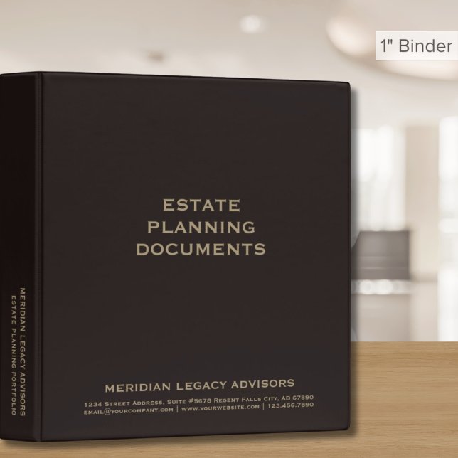 Classic Professional Estate Binder (Creator Uploaded)