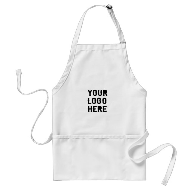 Classic Professional Your Logo Branded Promotional Adult Apron (Front)