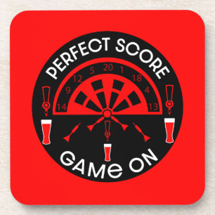 Classic Pub Darts Beverage Coaster
