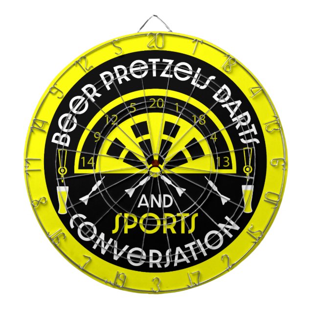 Classic Pub Darts Dart Board (Front)