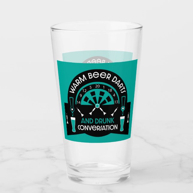 Classic Pub Darts Glass (Front)
