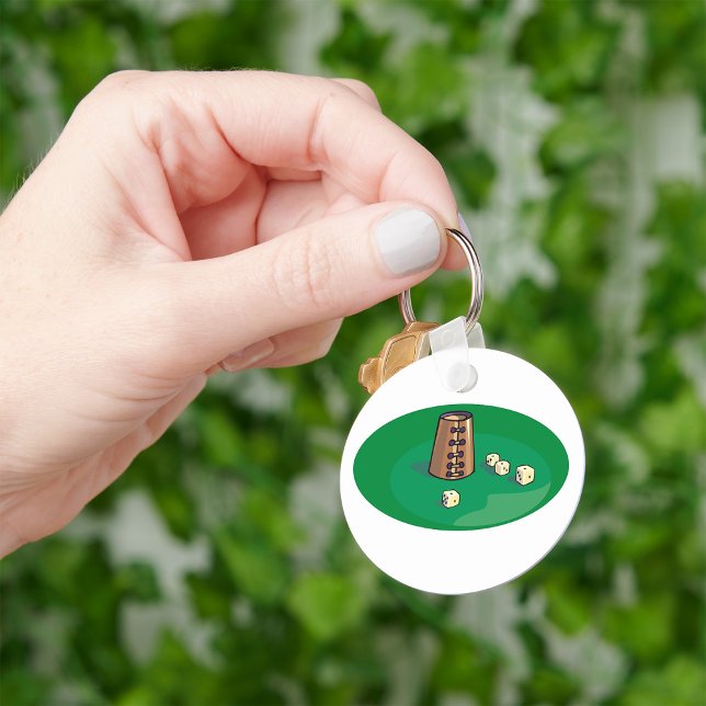 Classic Pub Dice Game Keychain (Creator Uploaded)
