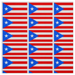 Puerto Rico Fabric | Zazzle