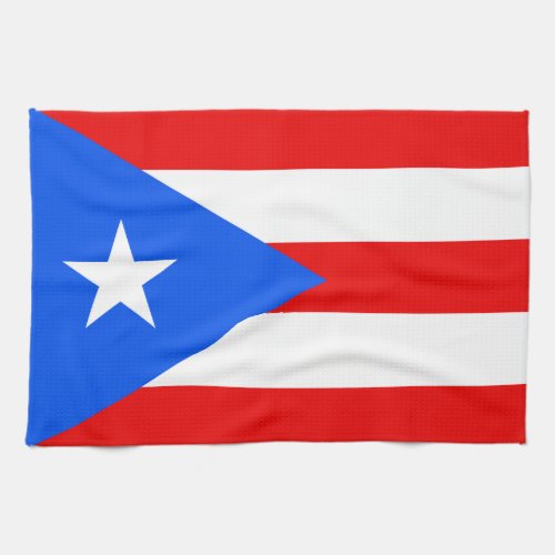 Classic Puerto Rican Flag Towel