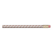 Classic Pumpkin Pie Slice Thanksgiving Dinner Food Pencil (Rotated 270)