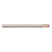 Classic Pumpkin Pie Slice Thanksgiving Dinner Food Pencil (Back)