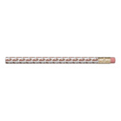 Classic Pumpkin Pie Slice Thanksgiving Dinner Food Pencil (Rotated 90)