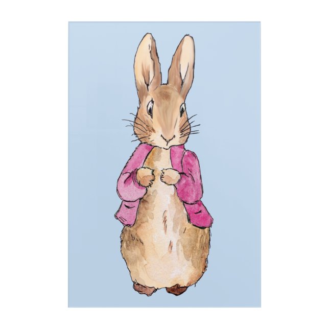 Classic rabbit acrylic print (Front)