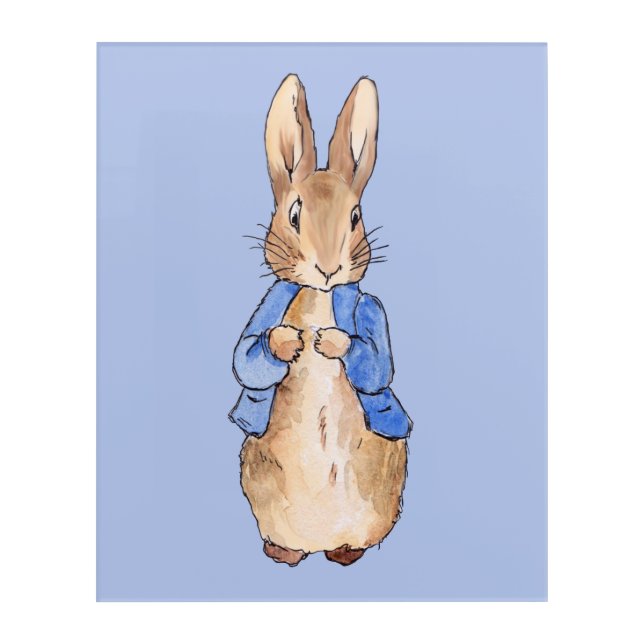 Classic rabbit acrylic print (Front)