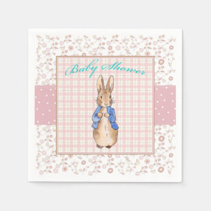 Classic Rabbit Baby Shower Napkin