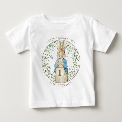 Classic Rabbit Birthday Baby T_Shirt