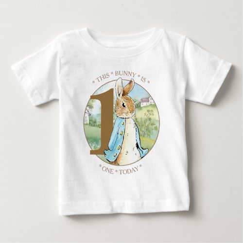 Classic Rabbit Birthday Baby T_Shirt