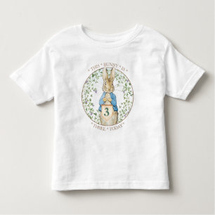 Classic Rabbit Birthday Toddler T-shirt