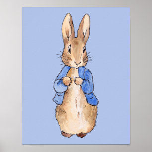 Classic rabbit poster